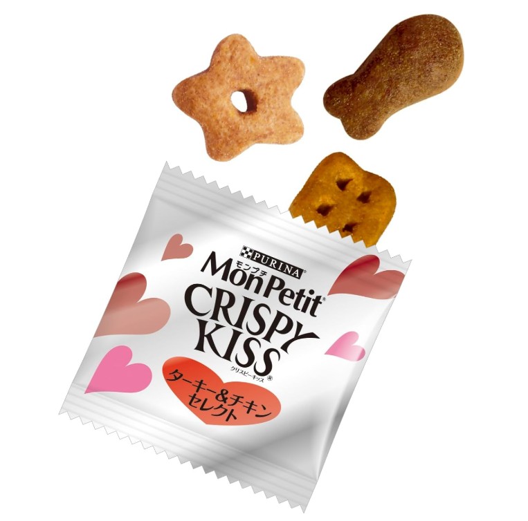 ขนมแมว Purina Mon Petit Crispy Kiss Cat Treats - รส Turkeys - Image 3